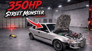 We Built a 350HP Turbo Civic in 5 Hours