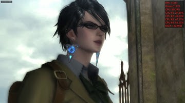 Cemu 1.16.0 WIP 11 Vulkan 4kIR | Bayonetta 2 Gameplay