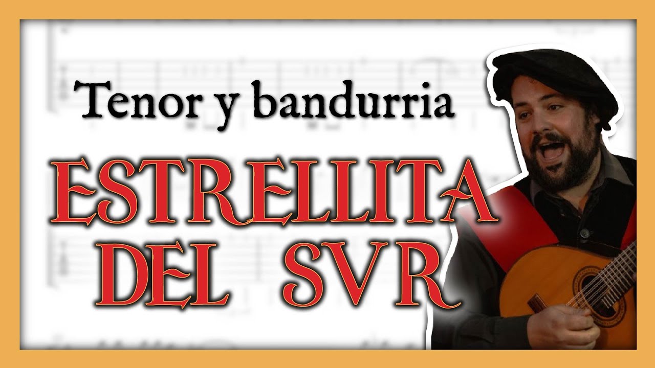Cómo tocar ESTRELLITA DEL SUR 🌟 | Tenor y bandurria 2 | partitura cifrada