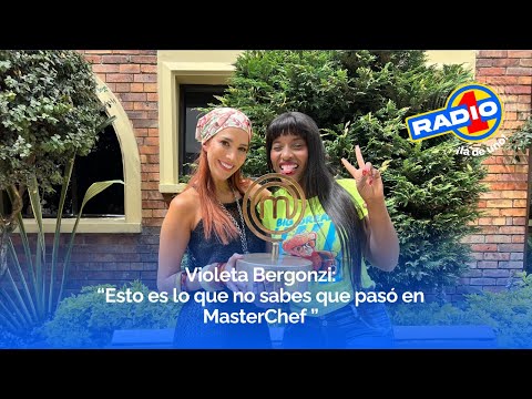 ¡Se destapó! Violeta Bergonzi revela su receta pa conquistar
