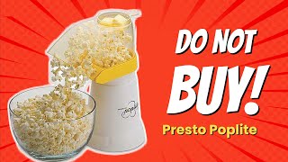 DON'T BUY Presto Poplite Hot Air Popcorn Popper BEFORE WATCHING THIS VIDEO! 🍿⚠️ (8 Reasons)