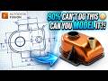 Can You Model This? Fusion 360 Challenge - Catics 3D01-03