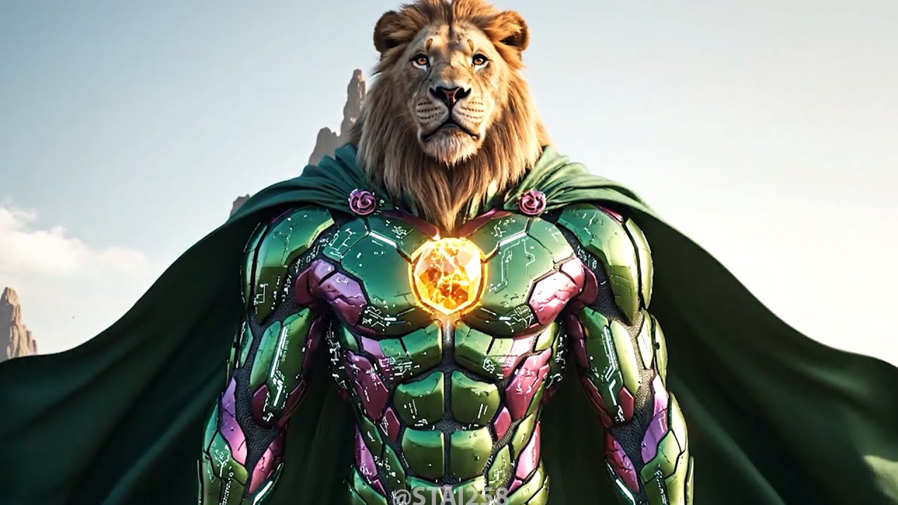 LION TRANSFORM TO AVENGERS - VENGERS 🔥 All Characters (marvel & DC) 2025 🌟