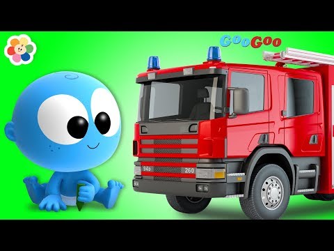 Vídeo: Qual é a cor do caminhão de bombeiros?