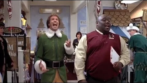 Elf (1/10) Best Movie Quote - SANTA! I know him! (2003)