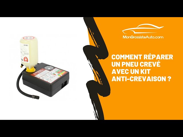 Kit anti-crevaison : comment fonctionne-t-il ? - Autoplus