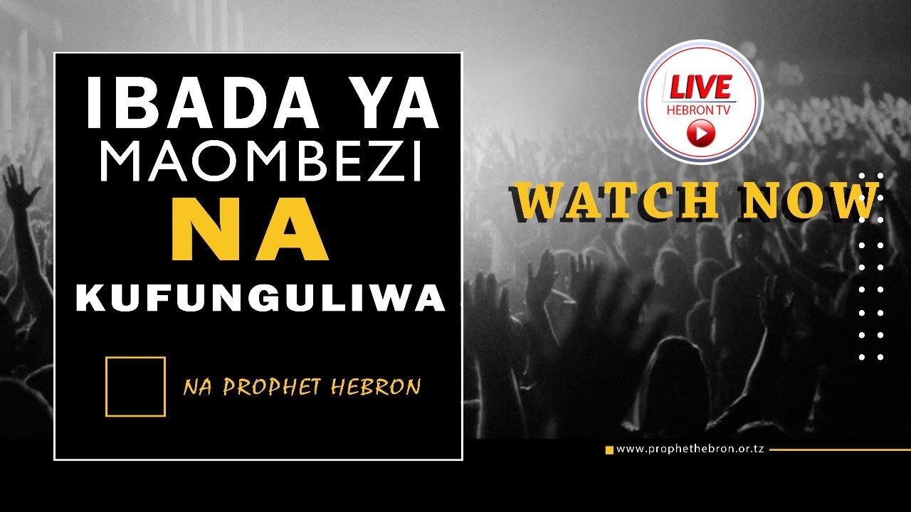 🔴#LIVE: PROPHET HEBRON | KUHARIBU NGUVU ZA UCHAWI
