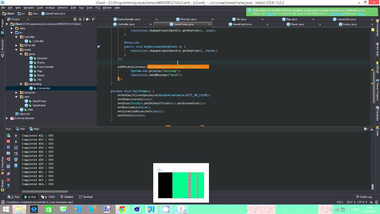 Multiplayer game project - YouTube