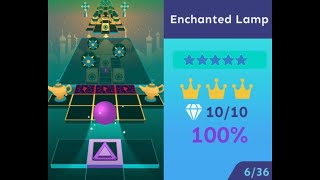 Rolling Sky - Enchanted Lamp - Complete In Perfect Way With Pumpkin