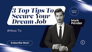 Información Unlock Your Dream Job: 3 Easy Tips for 2024! Noticias