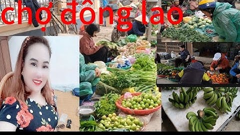 Chợ đông lao hà nội hết tết mà gần 100k một nải chuối xanh em nghe đúng hình 5 gây