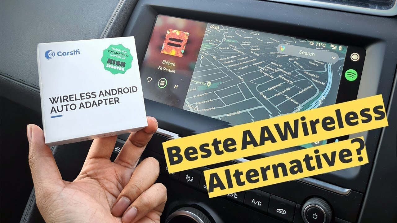 2023 AAWireless (kabelloses Android Auto) - Erfahrung / Dongle