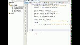 How to check Email Address in java regular expression
