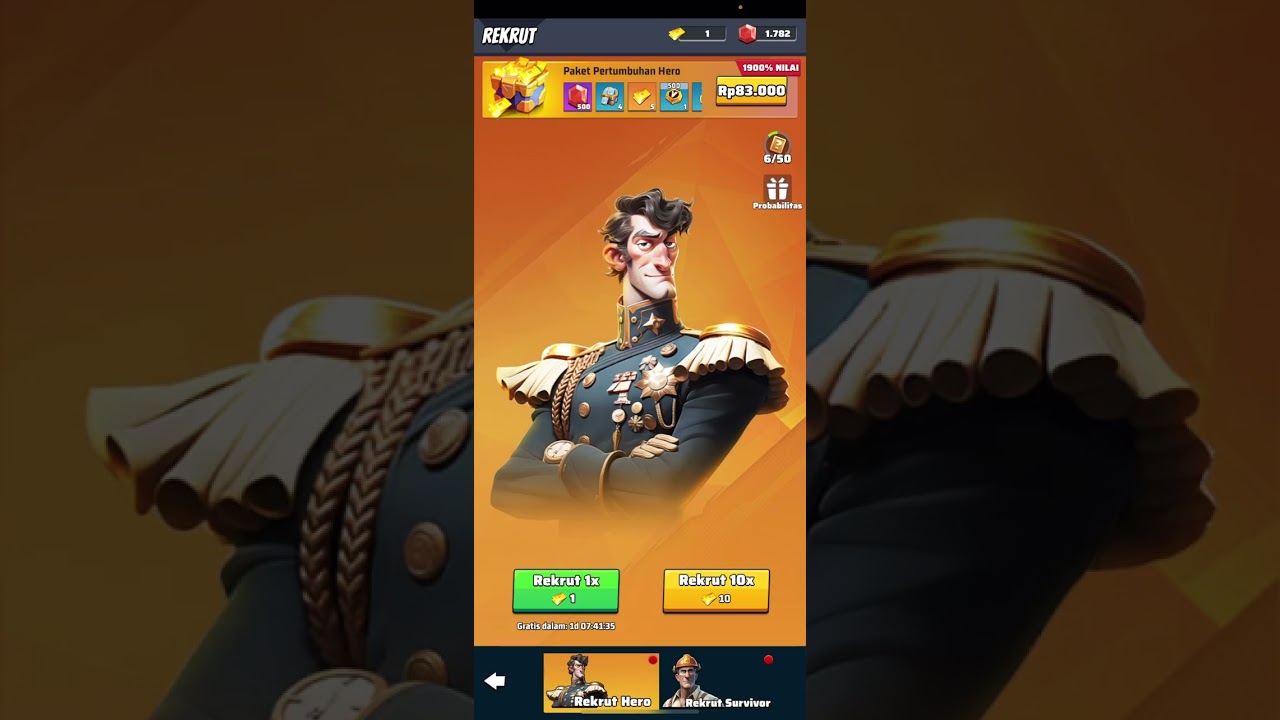 Naikan Power atau Kekuatan Hero Last War dan Gacha Hero Swift | LAST WAR