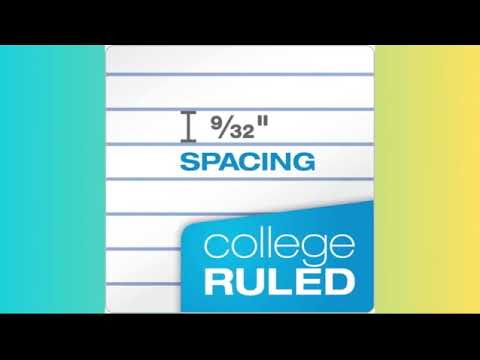 Oxford Spiral Notebook 6 Pack, 1 Subject, College Ruled Paper, Color Assortment Design May Vary