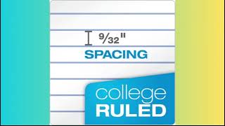Oxford Spiral Notebook 6 Pack, 1 Subject, College Ruled Paper, Color Assortment Design May Vary