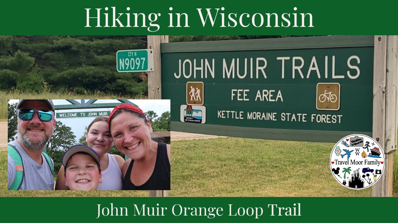 Hiking the John Muir Orange Loop Trail at the Kettle Moraine State
