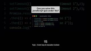 JavaScript Most Asked Interview questions❓#ytshorts #shorts #javascript #javascriptinterview #viral