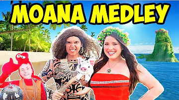 LIVE ACTION - MOANA MEDLEY!!! (2025) 😱🌺