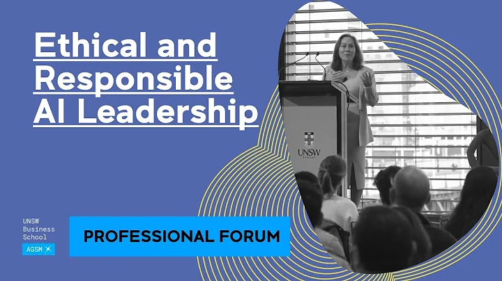 Ethical AI leadership | Associate Professor Michele Roberts, AGSM 2025 Professional Forum