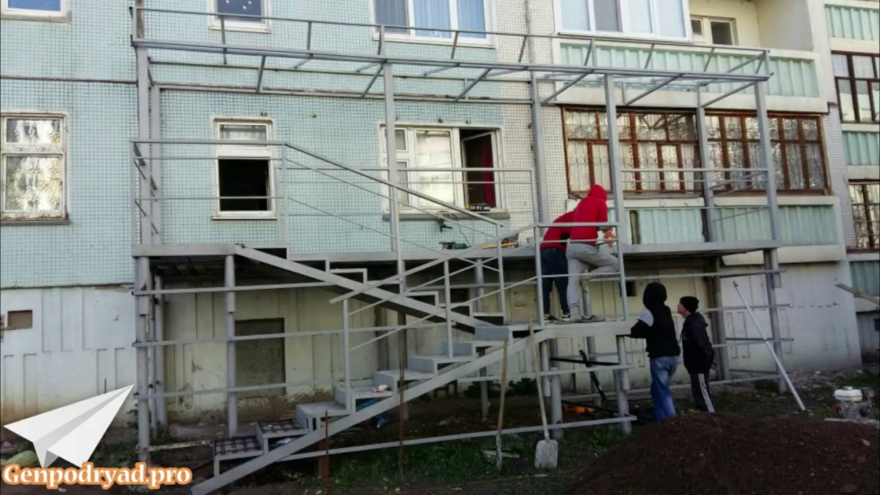 Монтаж Входных групп - YouTube