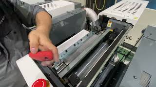 IF330 Exchanging anilox roller