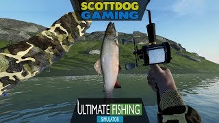 Ultimate Fishing Simulator gameplay - Let's try Ultimate Fishing Simulator game - ScottDogGaming