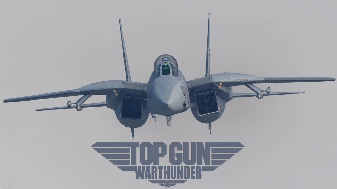 When two F-14 pilots meet in the canyon | War Thunder