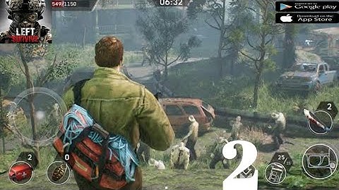 left to survive zombie games gameplay walkthrough part 2 (Android iOS)