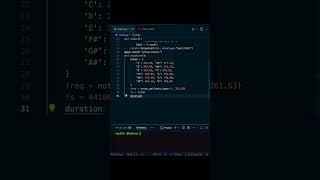 Simple Piano App in Vue JS and Python - Part 2/3⚡️ #short #coding #programming #python #javascript screenshot 5