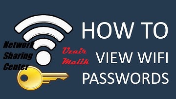 How to Show password of connected wifi in windows 7 8 1 and 10