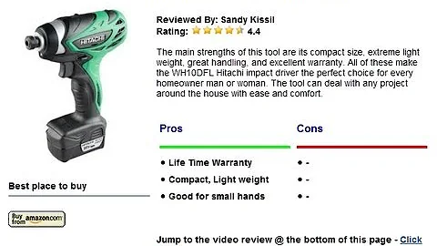 Hitachi Impact Driver