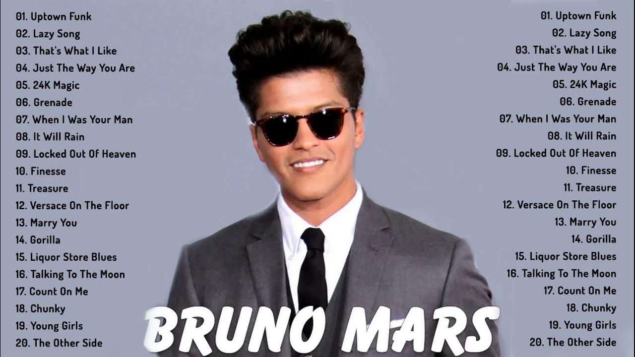 Bruno Mars Greatest Hits Full Album 2021 Best Songs Of Bruno Mars