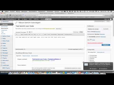Wordpress Pre Code Tag
