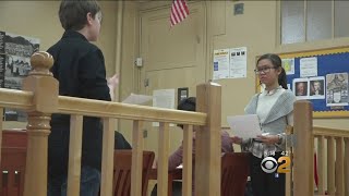 Mock Courtroom Giving Students Legal Role-Play Learning