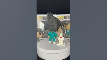I customize Player 388 Squid Game #custom #funkopop #netflix  #fun #satisfying #shorts #squidgame