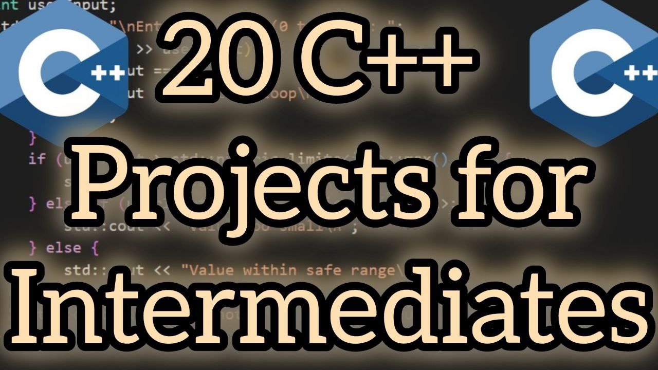 Mastering C++ Through Projects: 20 C++ Projects For Intermediates - YouTube