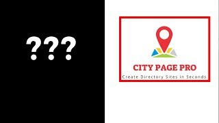 2 Important Things To Address About City Page Pro Software