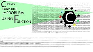 CURRENCY CONVERTER BY USING FUNCTION IN C PROGRAMMING