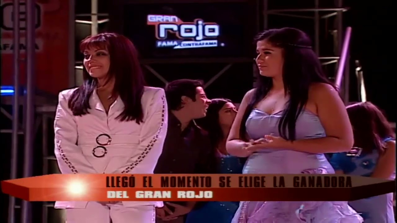 Gala Gran Rojo Cantantes2003-2004 | Carolina Soto es la Cantante Ganadora de la Final del Año 2003