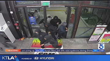 Flash robbery crew wanted for ransacking Southern California stores