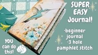 SUPER Easy Journal🌟Step by Step Tutorial🌟Beginner Journal🌟YOU CAN DO THIS!🩷