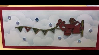 Try It Tuesday Video #38 ~ Cloud Stencil, plus chipboard