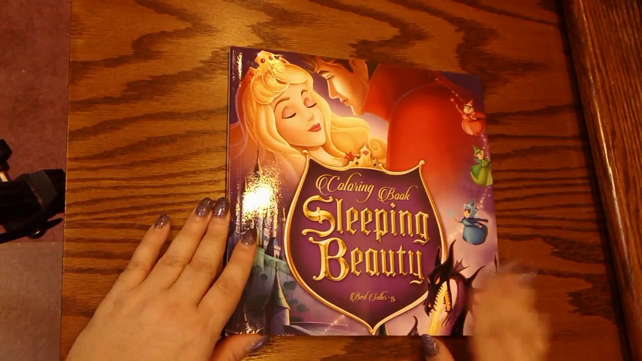 Sleeping Beauty Coloring Book Review & Flipthrough - YouTube - Sleeping Beauty Coloring Book Review & Flipthrough - YouTube