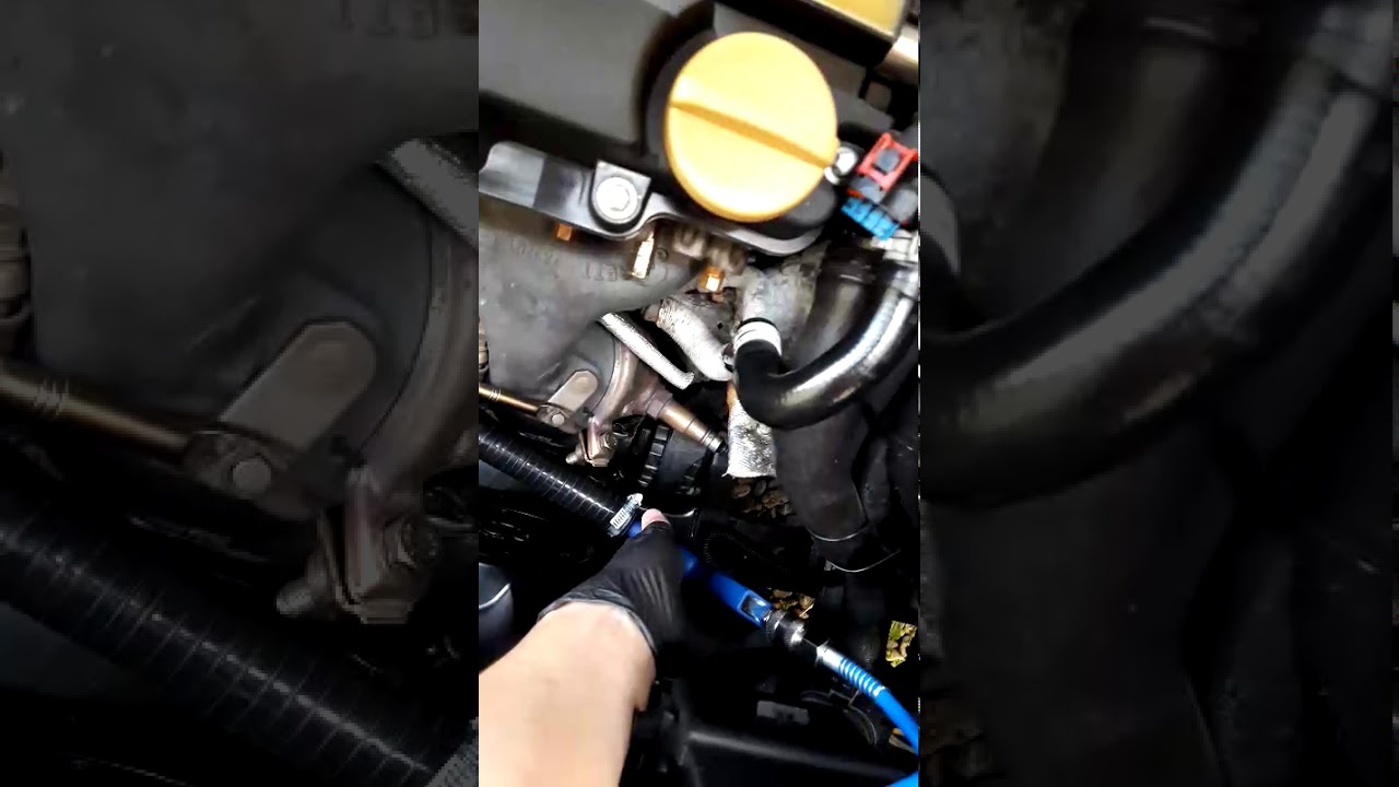 Sprawdzanie szczelności układu dolotowego (Opel Astra J 1.4