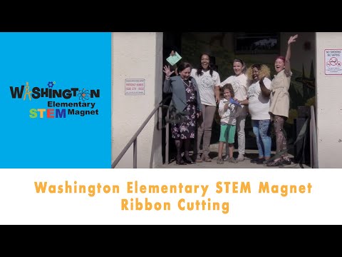 Washington Elementary STEM Magnet Ribbon Cutting