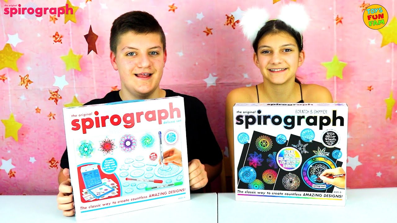 Spirograph Scratch & Shimmer