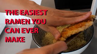 The EASIEST RAMEN YOU can make. ASMR