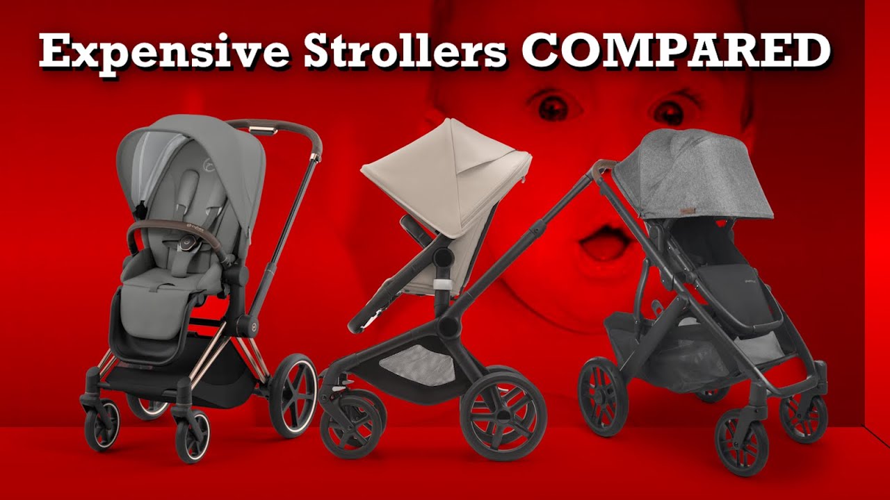 3 Premium Strollers Compared - YouTube