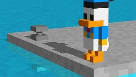 Minecraft : How to make a duck statue (Tutorial)